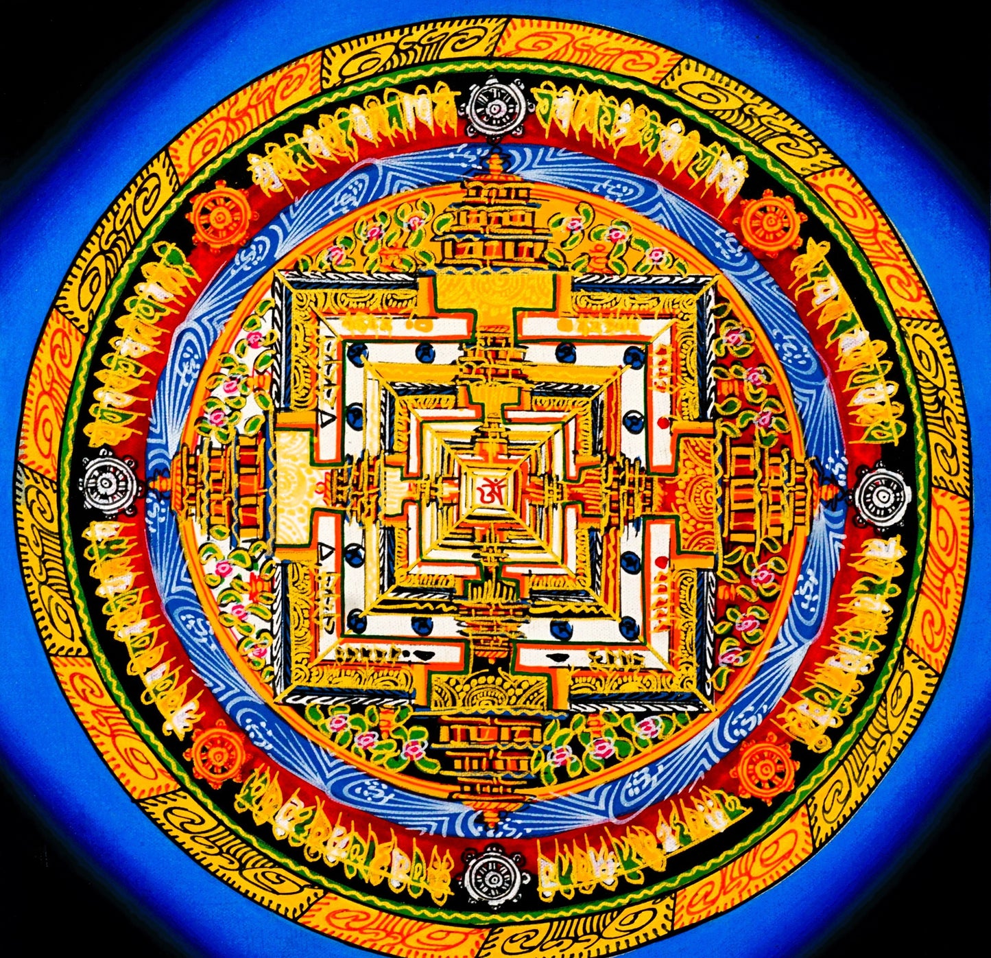 Buddhist Kalachakra Mandala