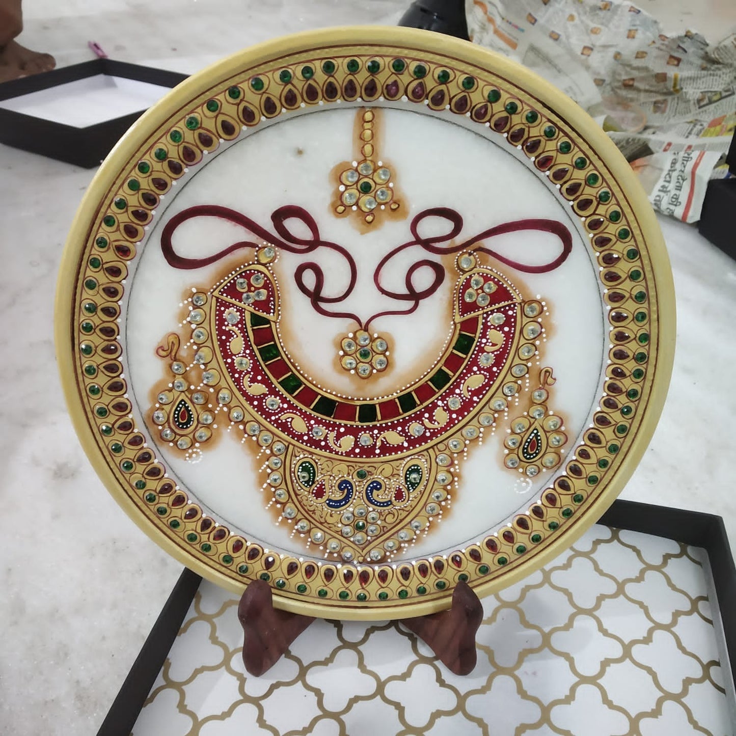 Decorative Marble Plates